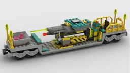 Rock Raiders Train Mobile Laser