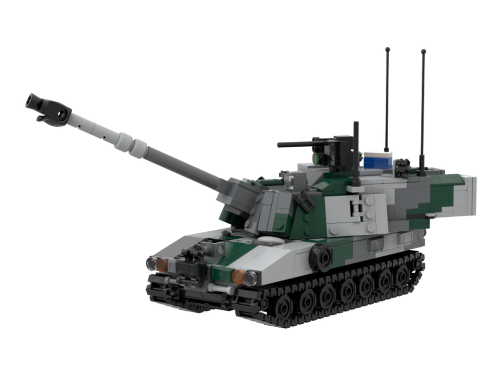 Lego M109 Paladin Camo Version