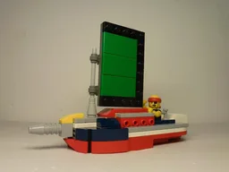 31045 Sailboat For Minifig 2
