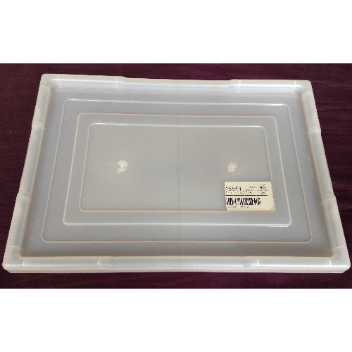 Lego Storage Bin Lid, Dacta [For New Style Trays] / Trans-Clear