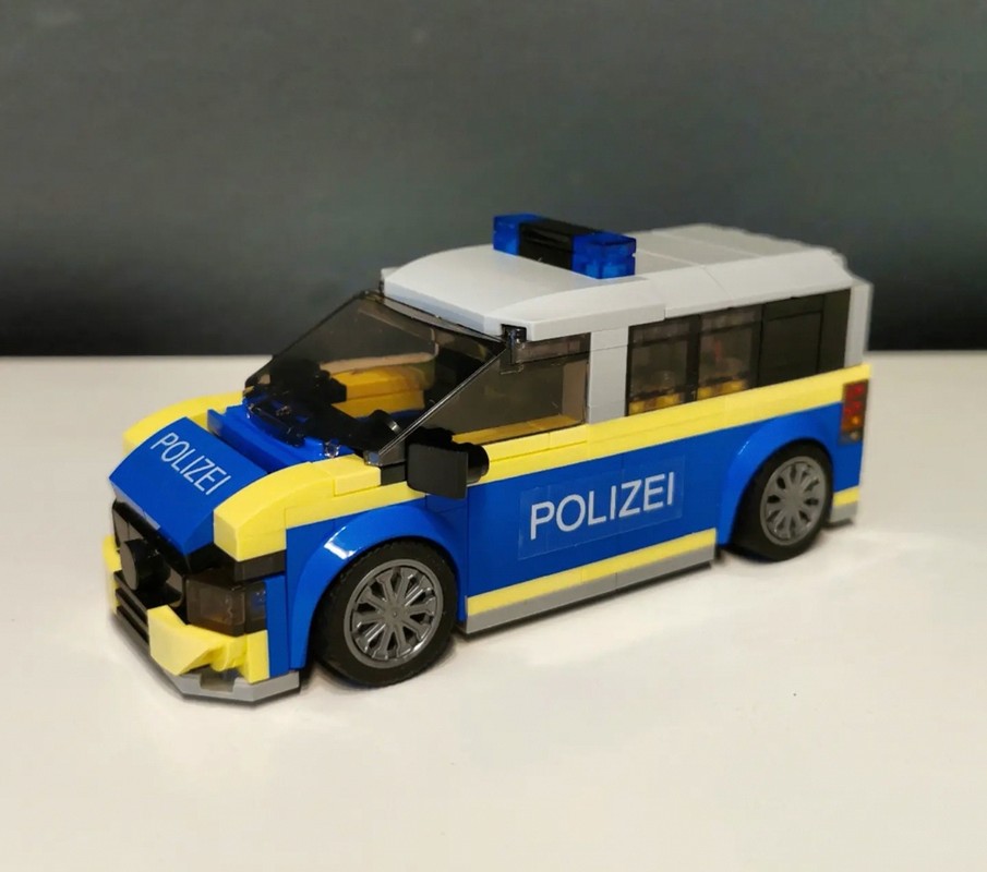 Lego German Police Car Mercedes Benz Vito