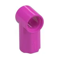 Technic Axle and Pin Connector Angled #1 / Dark Pink