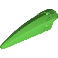 Lego Large Figure Limb Cover / Claw / Spike Large with Axle / Bright Green