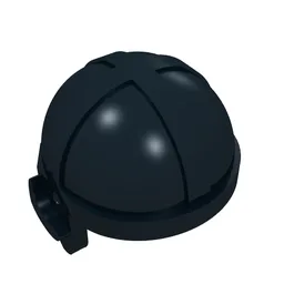 Hat / Helmet, Aviator Cap / Black