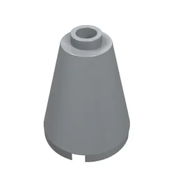 Cone 2 x 2 x 2, Open Stud / Light Bluish Gray