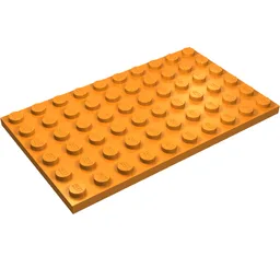Plate 6 x 10 / Orange