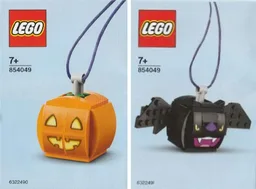 Pumpkin & Bat Duo