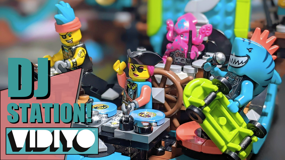 Lego DJ Station for the Punk Pirate Ship