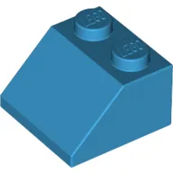 Brick Sloped 45° 2 x 2 / Dark Azure