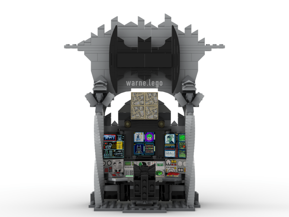 Lego Control Station for Batcave