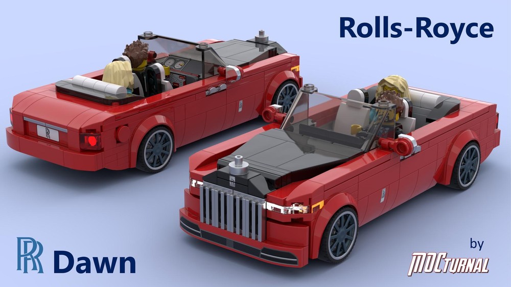 Lego MOCturnal Rolls-Royce Dawn