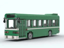 Leyland National British Single Decker Bus - NBC Green