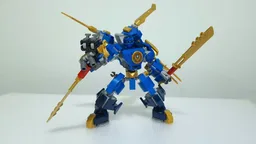 LEGO 71805 Upgraded Jay's Battle Mech build v2