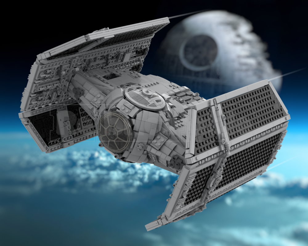 Lego Vader's TIE Advanced x1