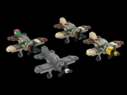 Micro Reggiane Re.2000 Falco I & MÁVAG Héja & J 20