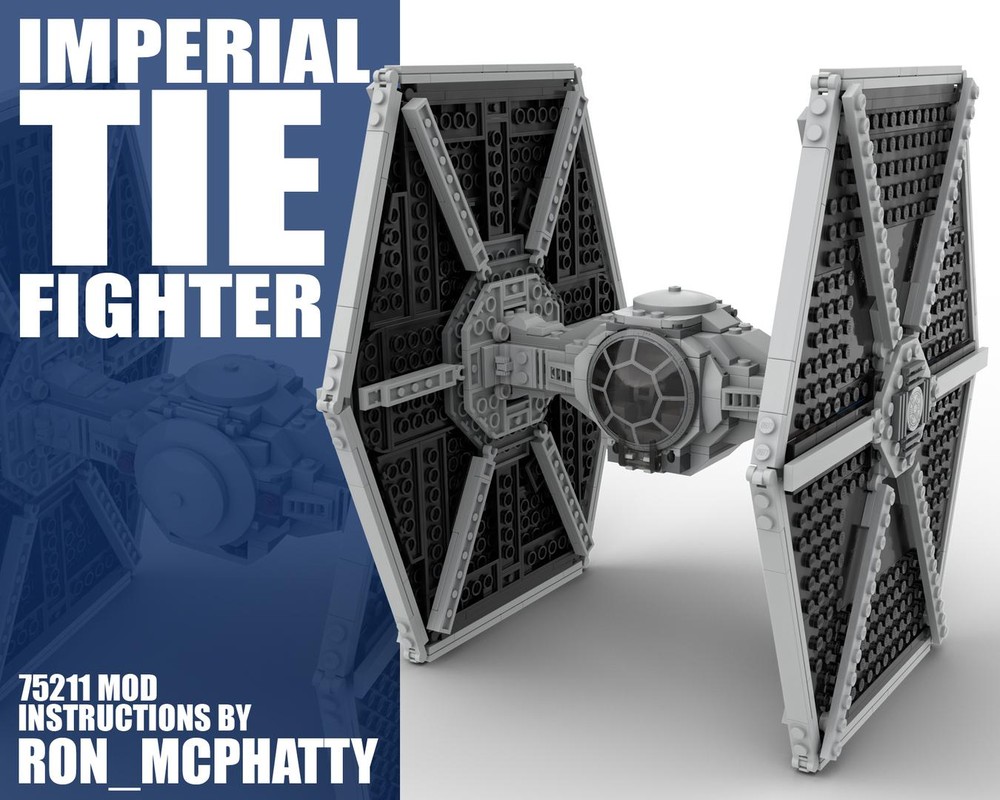 Lego Imperial TIE Fighter set 75211 MOD