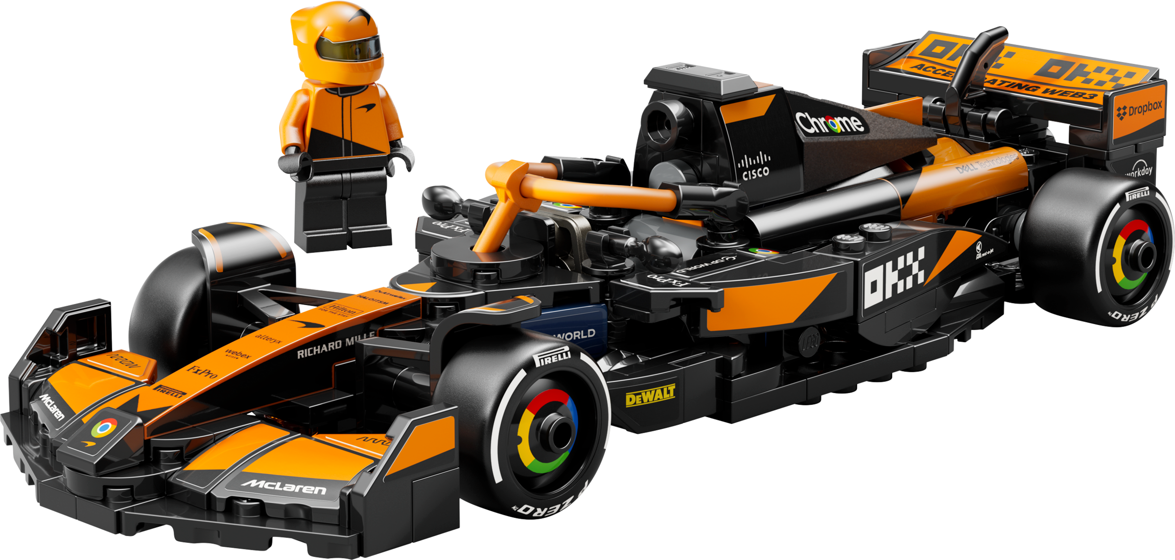 Lego McLaren F1 Team MCL38 Race Car