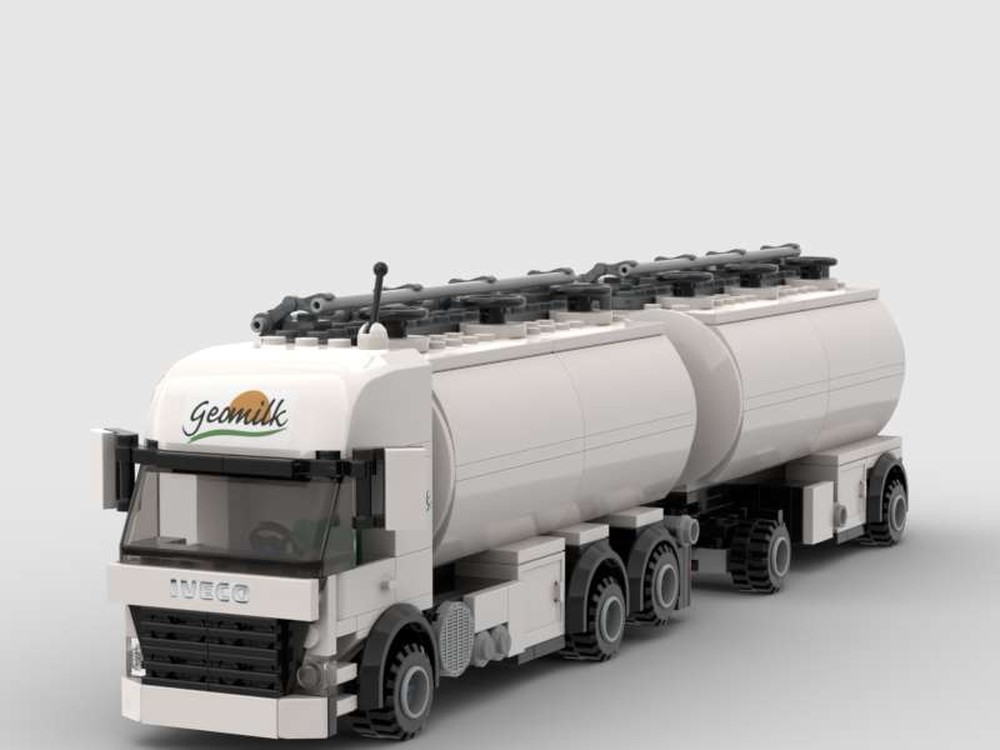 Lego IVECO Stralis Milk Truck