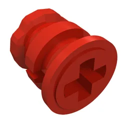 Technic Bush Old Type 2 / Red