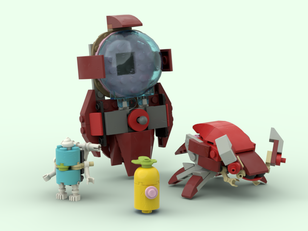 Lego 31130: Beck's Digimon (Digivice, Kabumon, Gakuseimon, Mushimon)