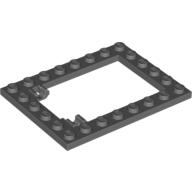 Lego Plate Special 6 x 8 Trap Door Frame Horizontal [Long Pin Holders]