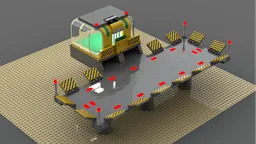 Medium Air Tram Plattform