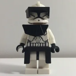 Clone Commander, Black Pauldron and Kama