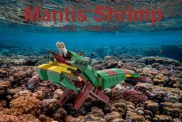 Mantis Shrimp 31102 + 31058 2 to 1