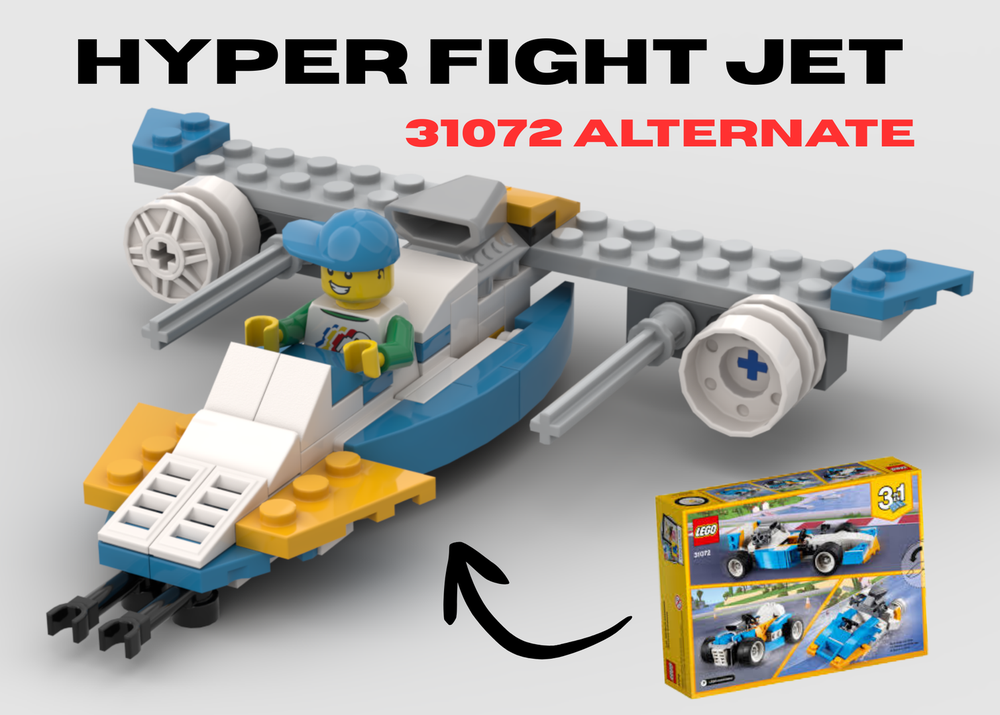 Lego 31072 - Hyper Fighter Jet