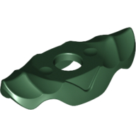 Lego Minifig Neckwear Armour Breastplate with Shoulder Ridges / Dark Green