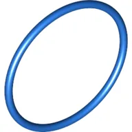 Technic Rubber Belt Medium [26mm ID] [Round Cross Section] / Blue