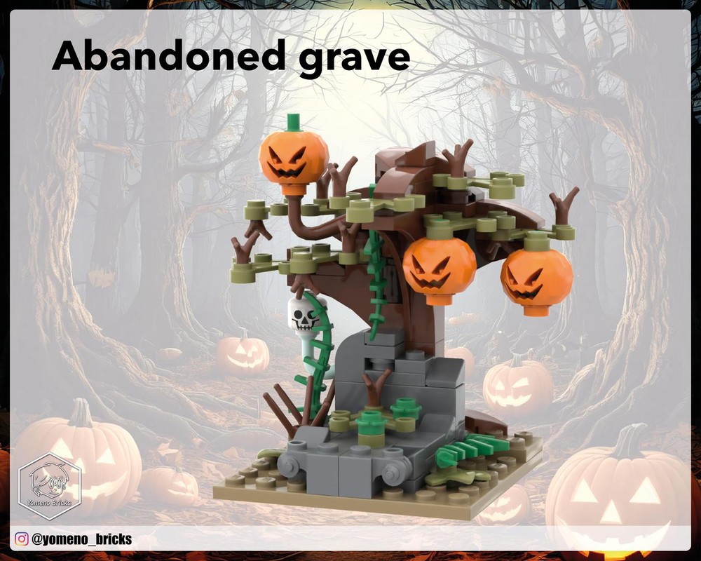 Lego Abandoned grave