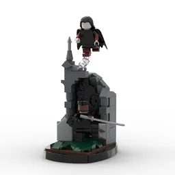 Morbius & Blade Diorama