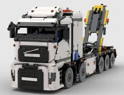 RC Hooklift truck with cab design with Northern European inspiration