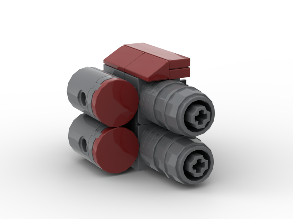 Lego Moc-Dreadnought Castaferruz grenade launcher cannon