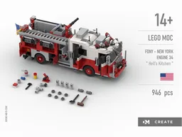FDNY - New York - Engine 34 Hell's Kitchen