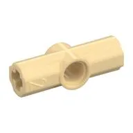 Technic Axle and Pin Connector Angled #2 - 180° / Tan