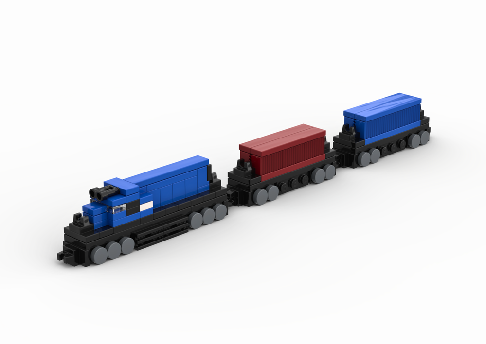 Lego Freight Train
