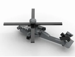 AH-64 Apache (1/110 scale)