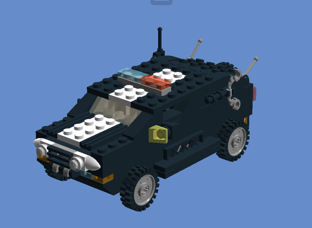 Lego Humvee "Commando" Sport Hybrid (SWAT version)