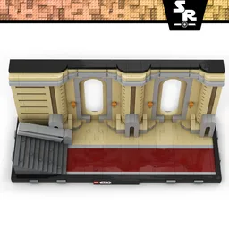 Coruscant Temple Diorama