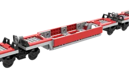 Intermodal Triple Container Flatcar