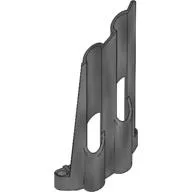 Technic Panel Fairing # 4 Large Long, Large Holes, Side B / Pearl Dark Gray