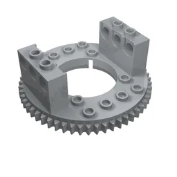 Technic Turntable Large Type 1 Top, 56 Tooth / Light Bluish Gray