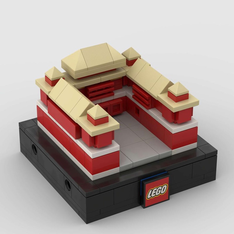 Lego Forbidden City - The Meridian Gate