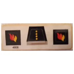 Sticker Sheet for Sets 556-1, 620-1, 640-2, 672-1 / [No Color/Any Color]