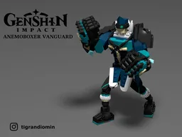 Anemoboxer Vanguard from Genshin Impact