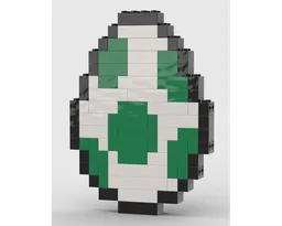 Yoshi Egg Pixel Art