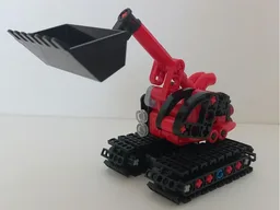 Mini excavator. Мини-экскаватор
