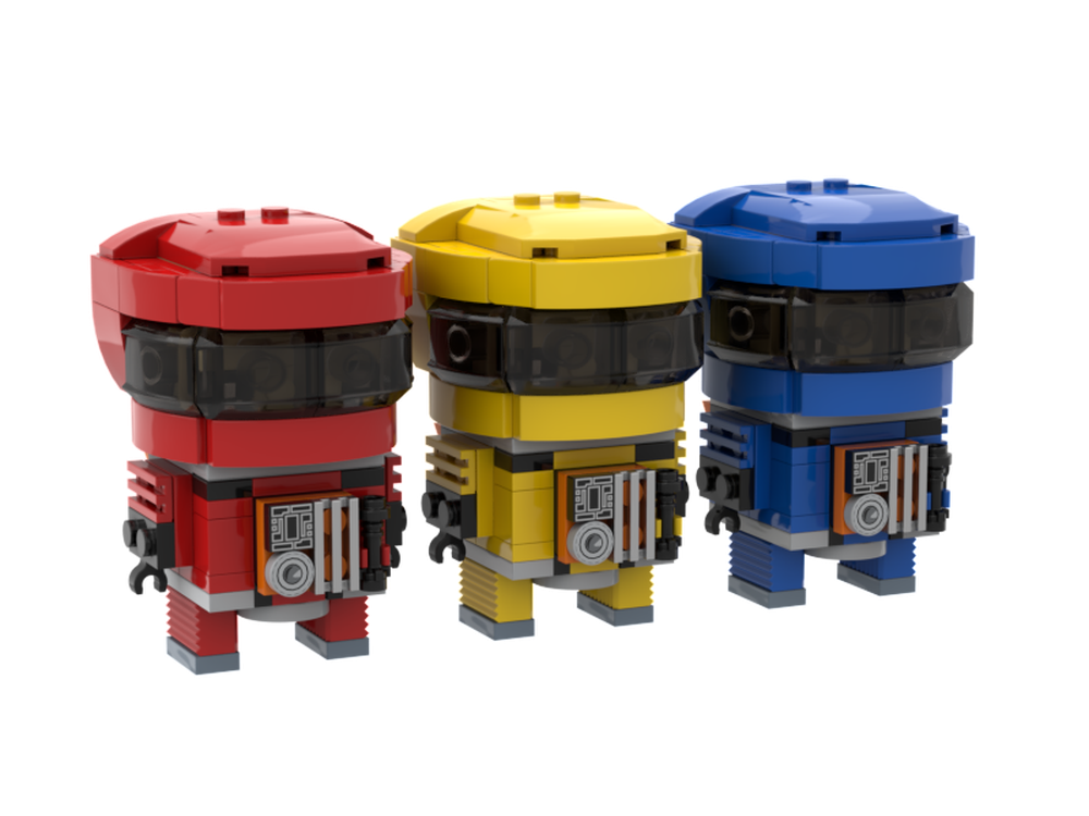 Lego 2OO1: a space odissey SPACE SUIT brickheadz